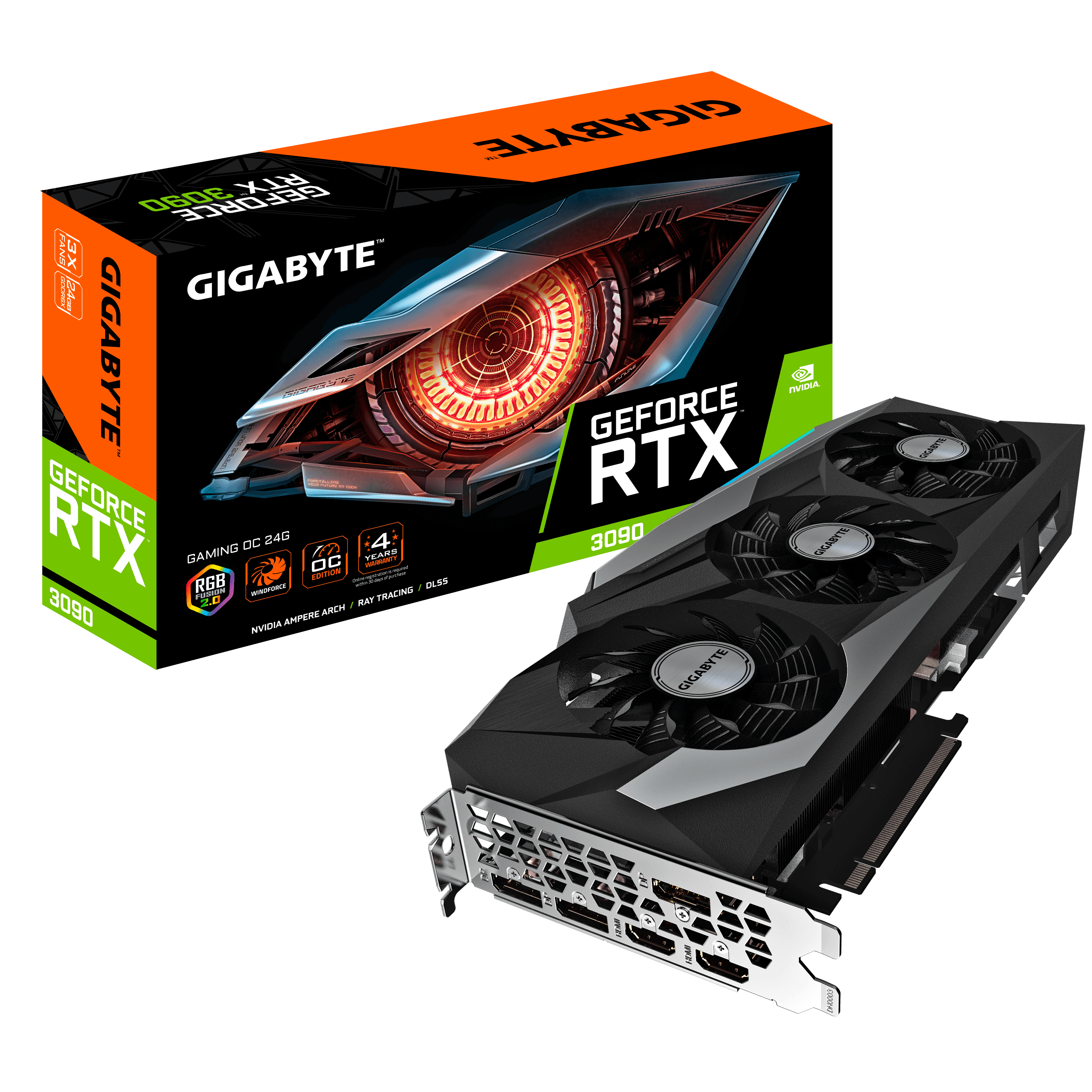 GIGABYTE представляет видеокарты GeForce RTX™ 3000-серии | Новости -  GIGABYTE